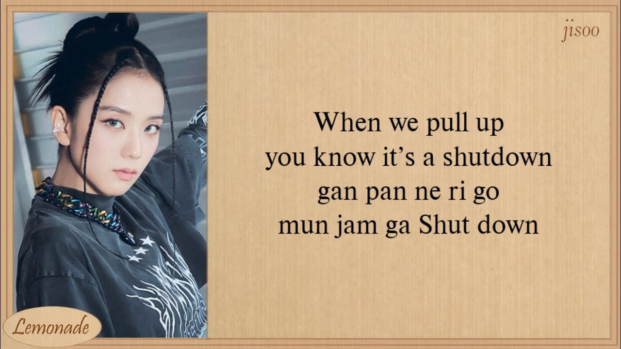 BLACKPINK Shut Down Easy Lyrics