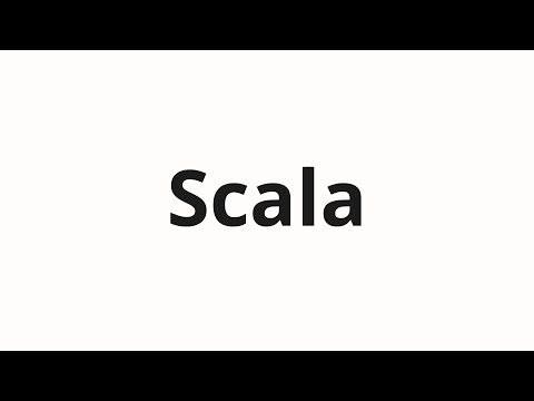 How to pronounce Scala