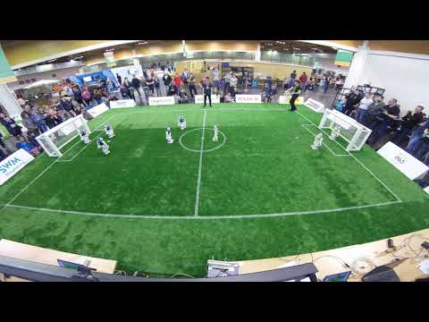 GermanOpen 2019: B-Human vs. Nao Devils Dortmund - 1st Half