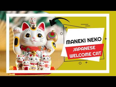 Maneki Neko Japanese Lucky Cat Color Meanings - Maneki-Neko Lucky Welcome Cat Waves You Good Luck