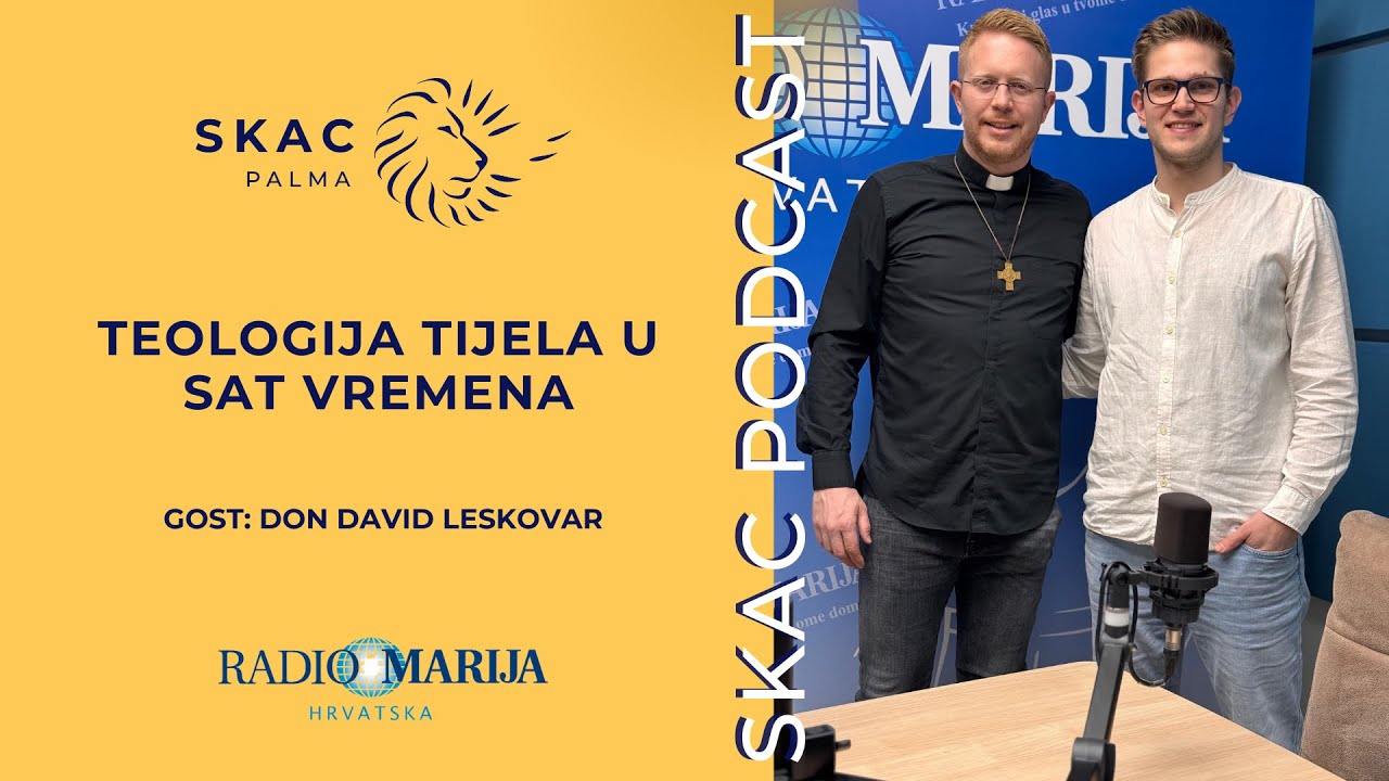 SKAC Podcast #41: Teologija tijela u sat vremena s don Davidom Leskovarom