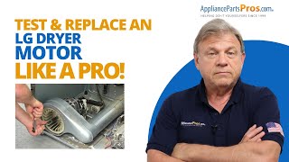 Replace an LG Dryer Motor - You Won't Believe How EASY It Is