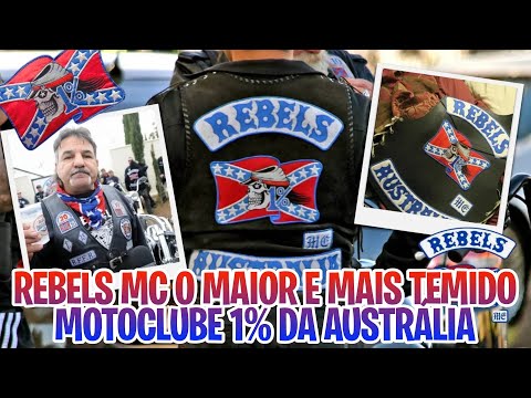 REBELS MOTORCYCLE CLUB THE BIGGEST AND MOST FEARED MOTORCYCLE CLUB 1% IN AUSTRALIA