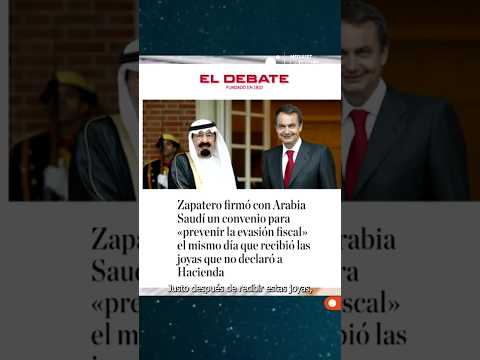 Zapatero pidió a Arabia Saudí que justificara el regalo de las joyas