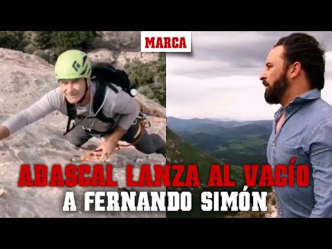 Santiago Abascal 'lanza' al vacío a Fernando Simón de una patada I MARCA