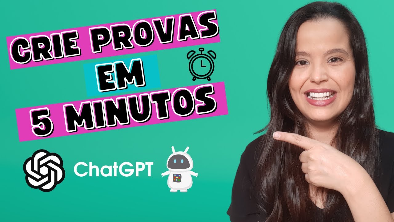 Criação de provas em minutos com o ChatGPT - Inteligência Artificial para Professores
