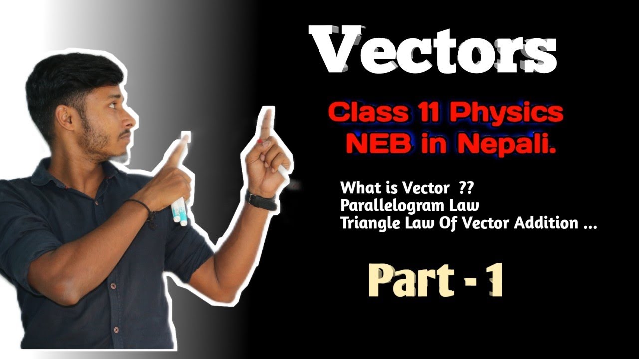 Vector Part-1 || 11th Physics Parallelogram And Triangle Law Of Vector Addition  || Tuition Master