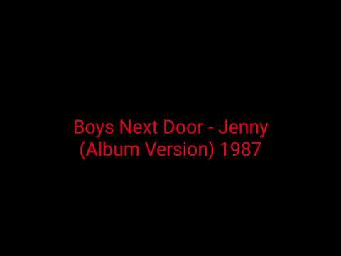 Boys Next Door - Jenny (Album Version) 1987_italo disco
