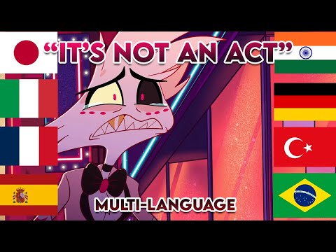 "It's not an act!" in different languages | ALL OFFICIAL DUBS