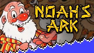 Konami's Weird European NES Game, Noah's Ark - Region Locked Feat. Greg (Gameplay & Analysis)