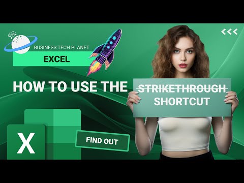 Strikethrough Shortcut | Excel (Windows & mac)
