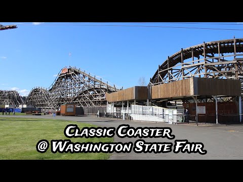 Off-ride footage of a Classic Coaster train