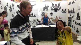 Matthew raps The RainDance