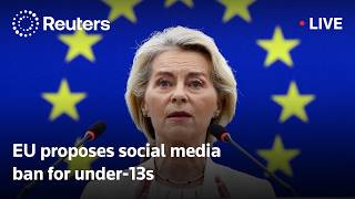 LIVE: EU proposes social media ban for children under 13