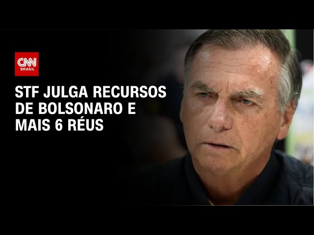 Recurso de Bolsonaro contra condenação por golpe começa a ser julgado nesta sexta (7) | NOVO DIA