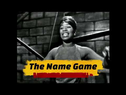 Shirley Ellis - The Name Game (Stereo Video Clip)