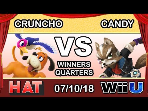 HAT 29 - Cruncho (Duck Hunt) Vs. Candy (Fox) Winners Quarters - Smash 4