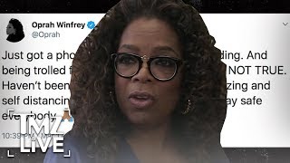 Oprah Shuts Down Stupid Trending QAnon Claim She Was Arrested | TMZ Live