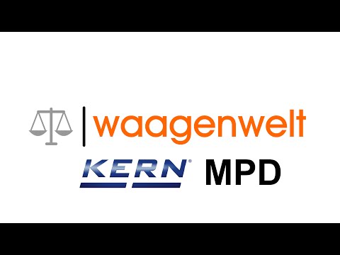 Geeichte Personenwaage Kern MPD bei waagenwelt