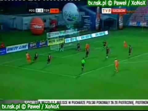 tv.nsk.pl 2012-03-31 Pogoń Szczecin - Termalica Bruk-Bet Nieciecza 0-2 (0-1) bramki relacja