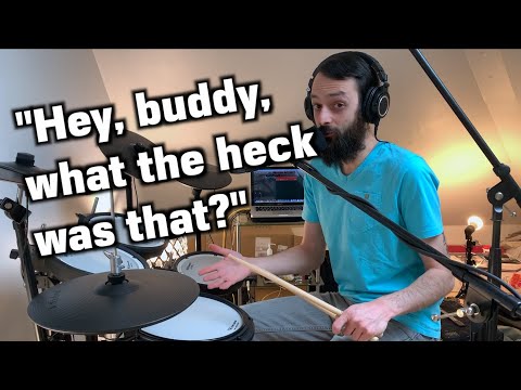 How to Build Grooves Around a 5 vs 4 Polyrhythm / Polymeter - Drum Lesson
