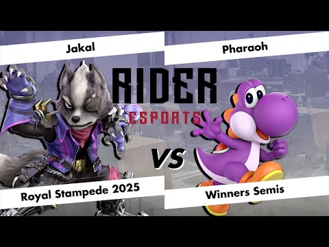 Royal Stampede 2025 - Jakal (Wolf) vs Pharaoh (Yoshi) - Top 8 - Winners Semi-Finals