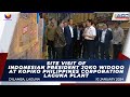 Site Visit of Indonesian President Joko Widodo at KPC - Laguna Plant 01/10/2024
