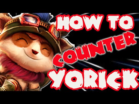 TEEMO vs YORICK   HOW TO COUNTER YORICK AND STOP LOSING TO HIM   League of Legends Ranked #250