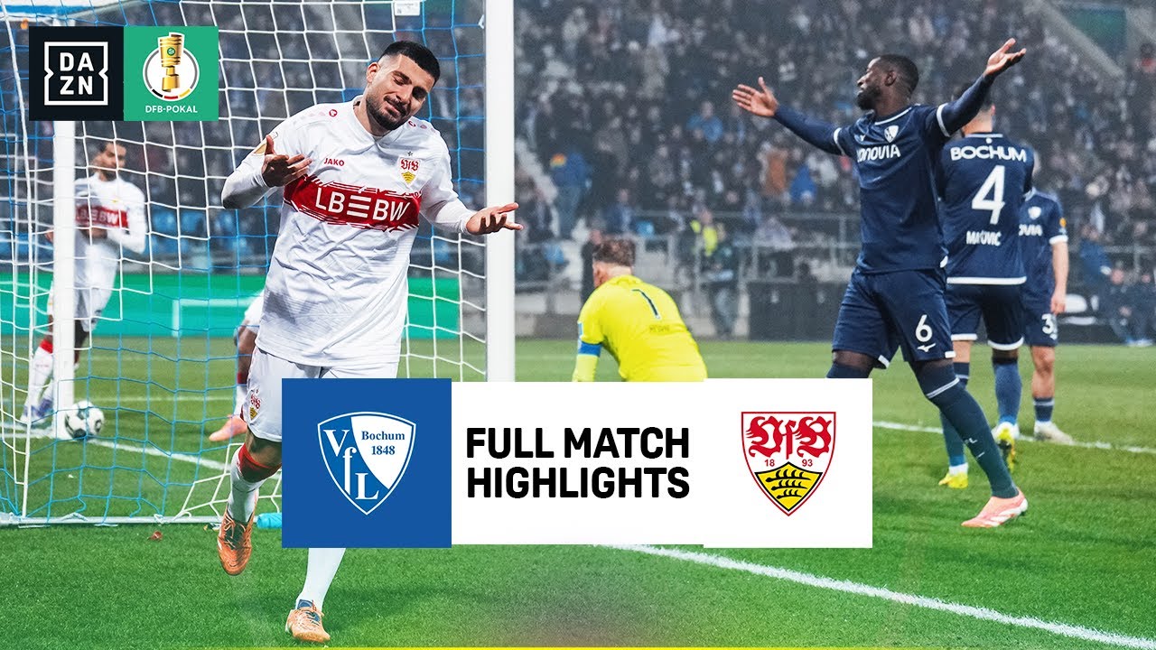 Bochum vs Stuttgart | DFB Pokal Highlights | Round Of 16 | 2025 - 2026