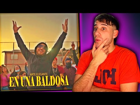 ARGENTINO REACCIONA a En una baldosa - Arte Elegante (Prod. Araus Danesi) (Video Oficial)