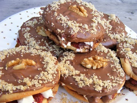 Islere with chocolate, walnut and jam - old and good recipe