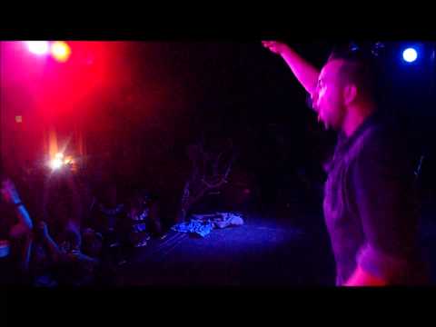 DJ BodyRawK's Stage Dive at Mardi Gras After Party with Kruciaal Element - 2013