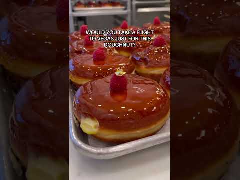 Def worth it 🤩 #donuts #donutshop #couturedoughnuts #cremebrulee #viral #mostpopular #dessert #vegas