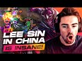Everybody is TERRIFIED of the #1 LEE SIN on the CHINESE SUPER SERVER! *CRAZY COMBO'S*