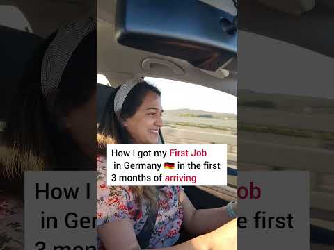 How I got my first job in Germany 🇩🇪