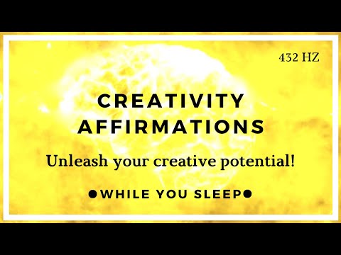 Reprogram Your Mind - Creativity Affirmations (While You Sleep)