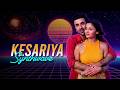 Kesariya Synthwave Visualiser Arijit Singh Ranbir Alia Pritam Brahmastra