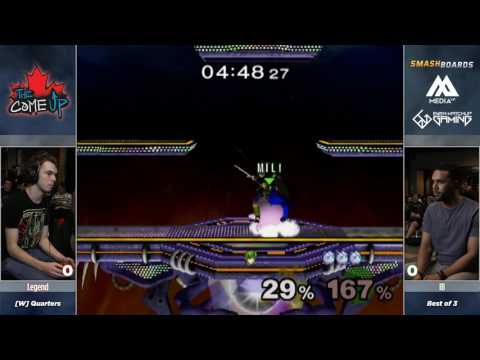 Legend vs IB - The Come Up 2017 - Melee Winners Quarters