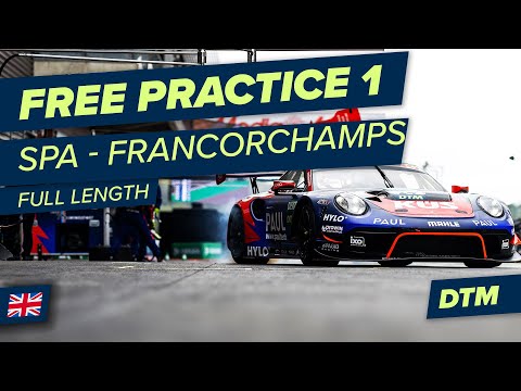 DTM 第7戦スパ・フランコルシャン(ベルギー) 2022 フリープラクティス1のライブ動画