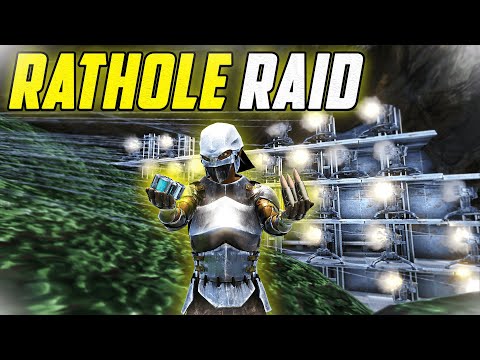 SOLO Raiding A HIDDEN RATHOLE For INSANE Profit - ARK