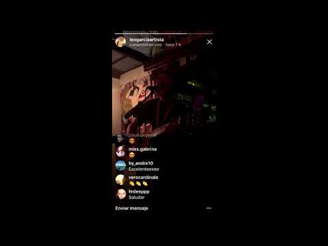 Leo Garcia cantando a Ramses VII en Ballo del mattone 22/5/2018