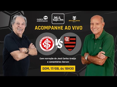 INTERNACIONAL 1 x 3 FLAMENGO - Brasileirão Série A - 20ª rodada - 17/08/2025 - AO VIVO