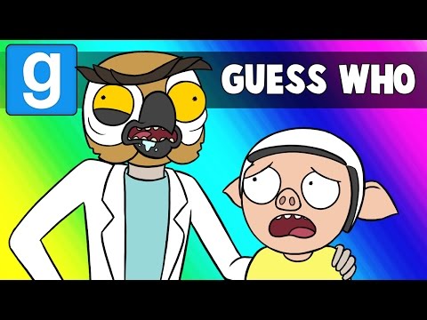 Gmod Guess Who Funny Moments - Rick and Morty Edition! (Garry's Mod)
