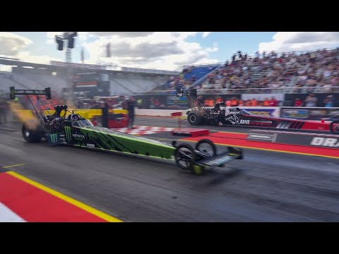 Top Fuel Dragsters at the NitrOlympX Hockenheim 2024