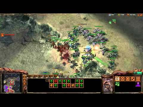 Destiny, Bluetea vs. TokyoHOT (T), NiTeCrAwLa (Z) (Part 2/2) - High Level 2v2 - Starcraft 2 Ladder