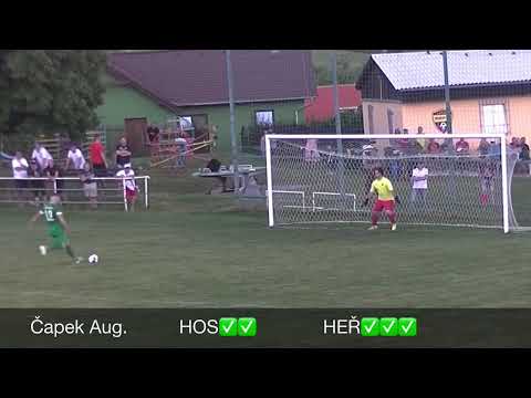 SK Hostovice vs. TJ Heřmanov (pokutové kopy)
