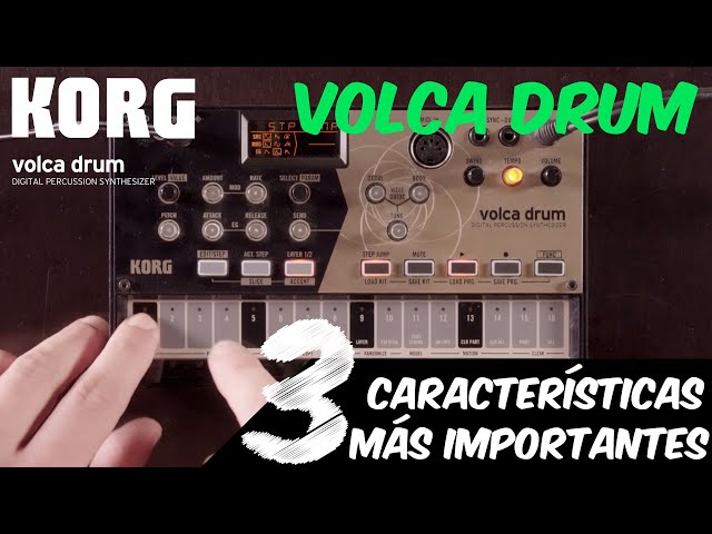 Vídeo relacionado con Korg Volca Beats - Sintetizador y caja de ritmos & KA350 - Cables audio