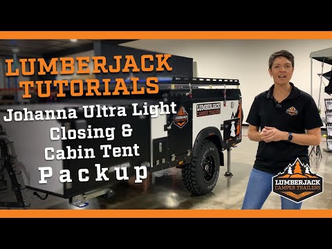 Johanna Ultra Light Close & Cabin Tent Packup