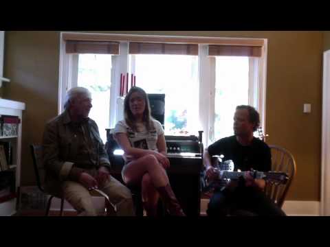 Jim Byrnes and Colleen Rennison with Steve Dawson - 