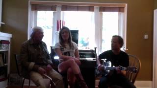 Jim Byrnes and Colleen Rennison with Steve Dawson - 